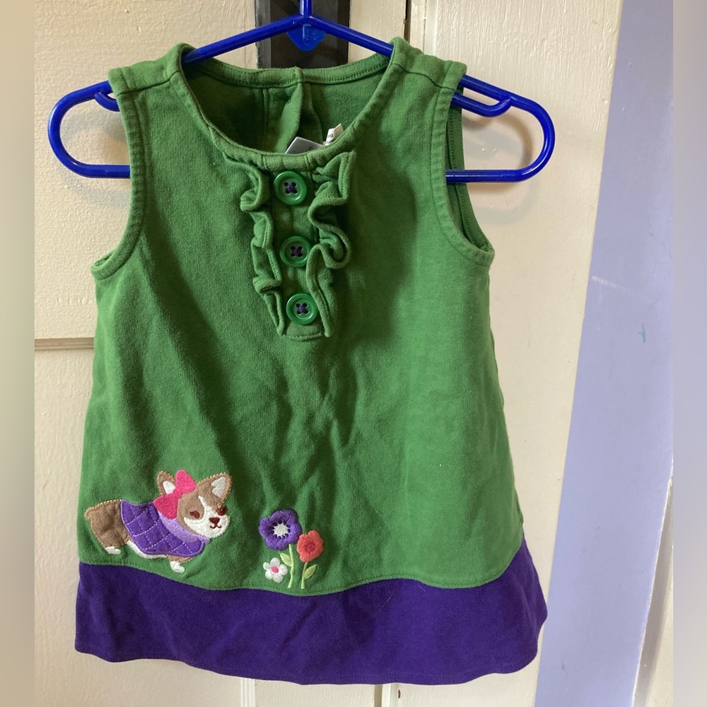 Gymboree corgi dress